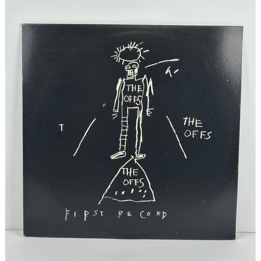 The Offs First Record Vinyl LP 1984 Jean Michel Basquiat VERY RARE Cover Art